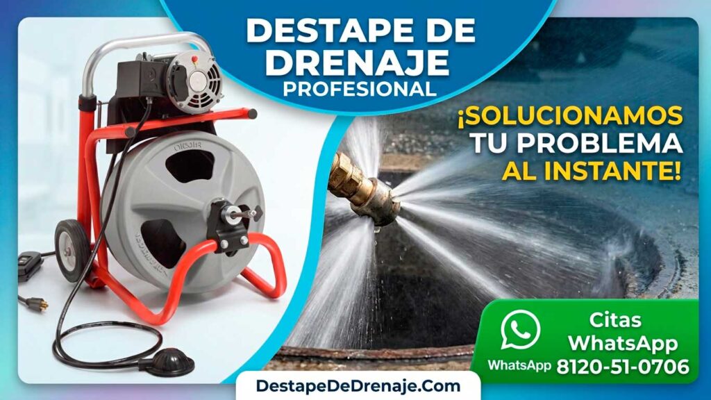 Destape de drenaje